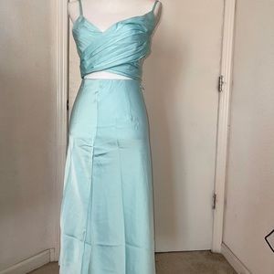 Fashion nova Mint two piece set